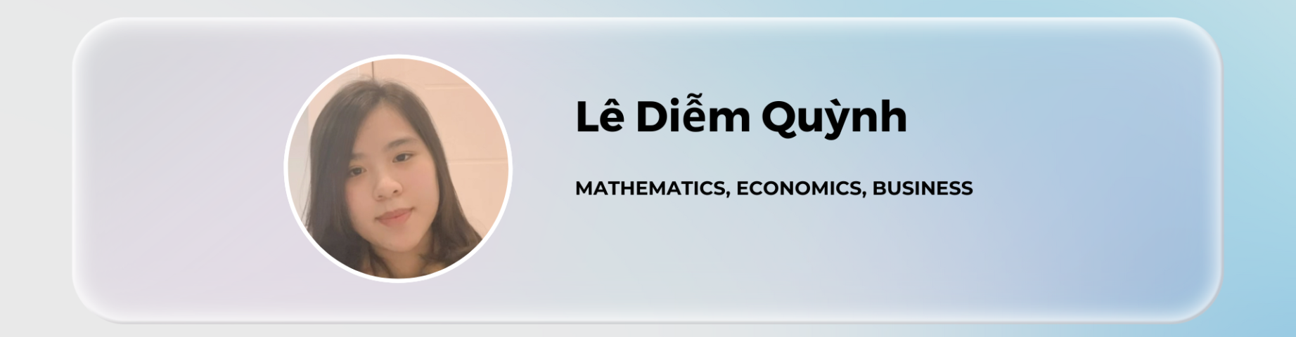 Câu chuyện thành công - Diễm Quỳnh